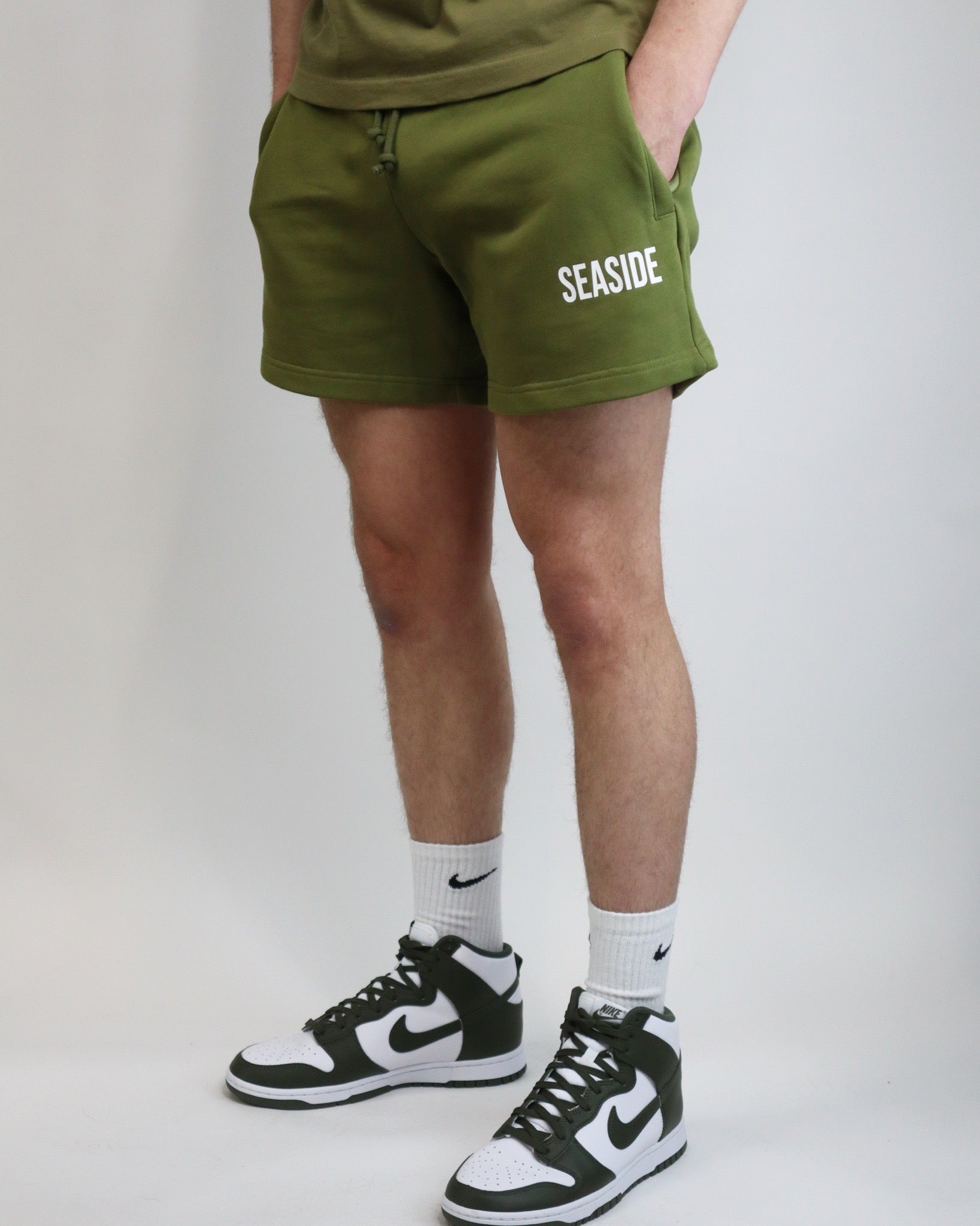 Seaside Esntls Shorts Khaki Green