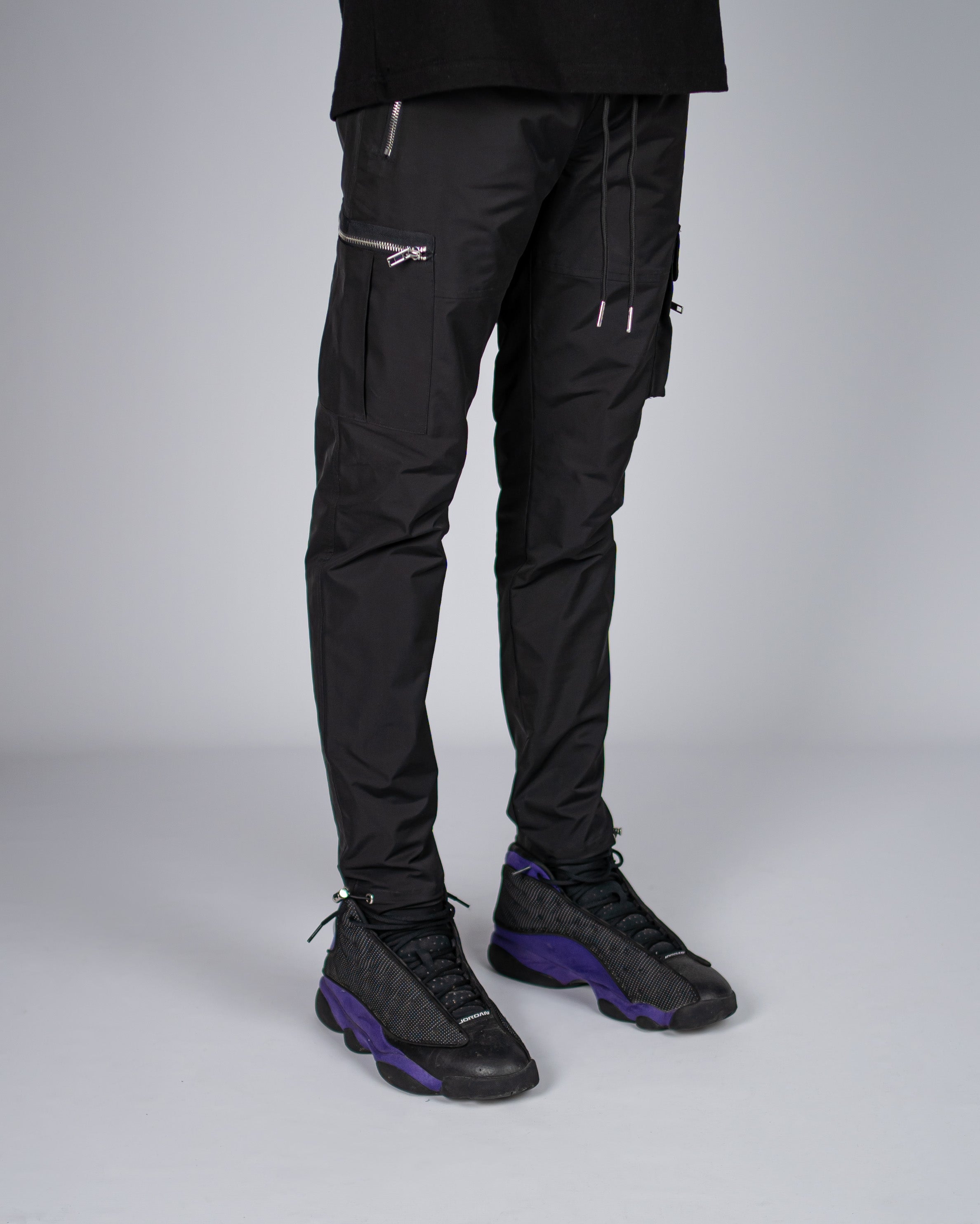 Seaside Cargo Pants - Black