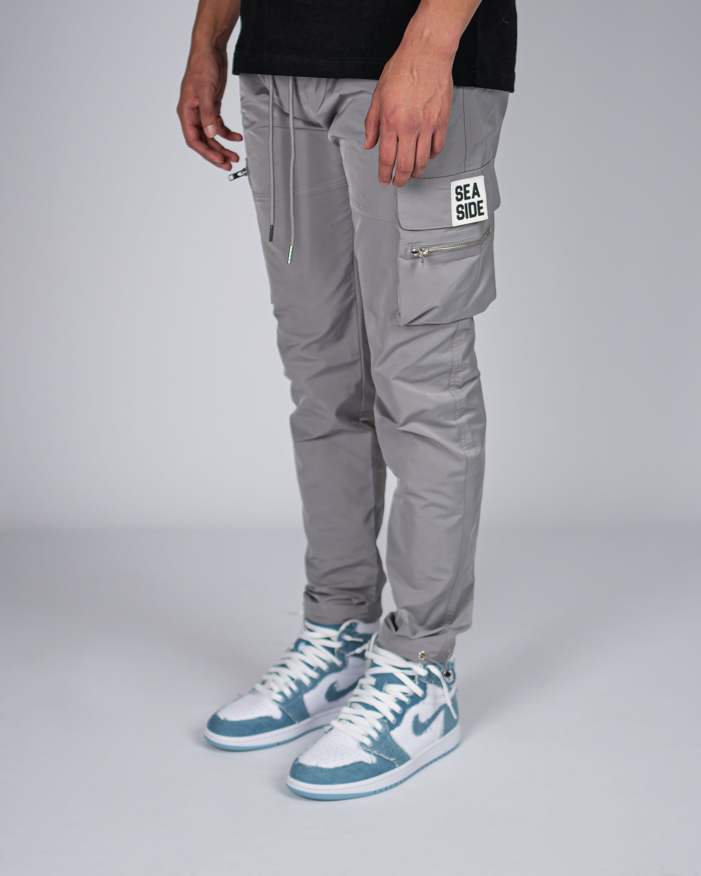 Seaside Cargo Pants - Grey